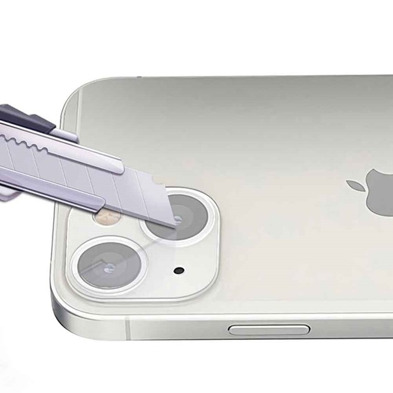 CaseUp Apple iPhone 14 Plus Camera Lens Protector Şeffaf 4